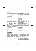 Preview for 192 page of Hitachi CS 33EB Handling Instructions Manual