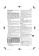 Preview for 199 page of Hitachi CS 33EB Handling Instructions Manual