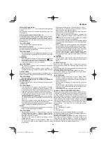 Preview for 209 page of Hitachi CS 33EB Handling Instructions Manual