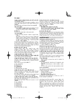 Preview for 210 page of Hitachi CS 33EB Handling Instructions Manual