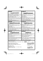 Preview for 238 page of Hitachi CS 33EB Handling Instructions Manual