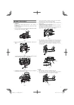 Предварительный просмотр 7 страницы Hitachi CS 33ED Handling Instructions Manual