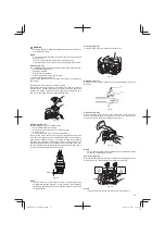 Предварительный просмотр 13 страницы Hitachi CS 33ED Handling Instructions Manual