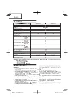 Preview for 10 page of Hitachi CS 33EDT Handling Instructions Manual