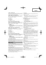 Preview for 13 page of Hitachi CS 33EDT Handling Instructions Manual