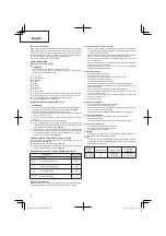 Preview for 14 page of Hitachi CS 33EDT Handling Instructions Manual