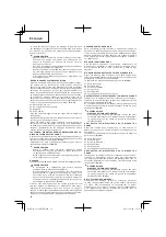 Preview for 32 page of Hitachi CS 33EDT Handling Instructions Manual