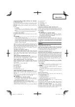 Preview for 99 page of Hitachi CS 33EDT Handling Instructions Manual