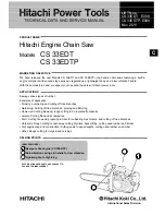 Предварительный просмотр 1 страницы Hitachi CS 33EDT Service Manual