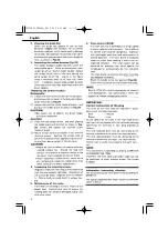 Preview for 10 page of Hitachi CS 35B Handling Instructions Manual