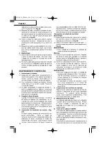 Предварительный просмотр 36 страницы Hitachi CS 35B Handling Instructions Manual