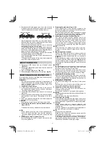 Preview for 17 page of Hitachi CS 3630DA Handling Instructions Manual