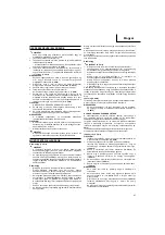 Preview for 42 page of Hitachi cs 40 ea Handling Instructions Manual