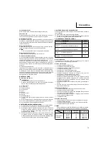 Preview for 76 page of Hitachi cs 40 ea Handling Instructions Manual