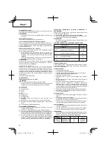 Preview for 52 page of Hitachi CS 51EA Handling Instructions Manual