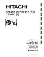 Hitachi CS25EC Owner'S Manual preview