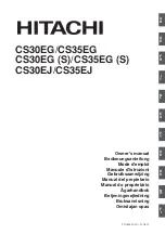 Preview for 1 page of Hitachi CS30EG S Owner'S Manual