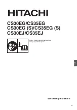 Предварительный просмотр 98 страницы Hitachi CS30EG S Owner'S Manual