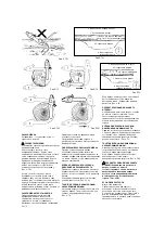 Предварительный просмотр 28 страницы Hitachi CS30EH Owner'S Manual