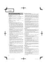 Preview for 18 page of Hitachi CS33EDP Handling Instructions Manual