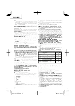 Preview for 72 page of Hitachi CS51EAP Handling Instructions Manual