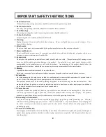 Preview for 4 page of Hitachi CU-HD1500 Operating Instructions Manual