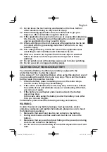 Предварительный просмотр 25 страницы Hitachi CV 14DBL Handling Instructions Manual