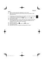 Предварительный просмотр 33 страницы Hitachi CV 14DBL Handling Instructions Manual