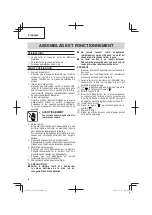 Preview for 20 page of Hitachi CV 350V Safety And Instruction Manual