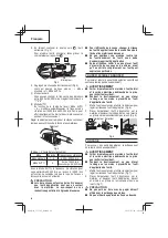 Preview for 22 page of Hitachi CV 350V Safety And Instruction Manual