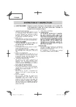 Preview for 24 page of Hitachi CV 350V Safety And Instruction Manual