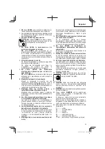 Preview for 29 page of Hitachi CV 350V Safety And Instruction Manual