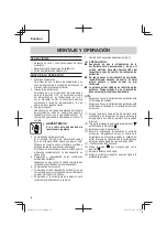 Preview for 32 page of Hitachi CV 350V Safety And Instruction Manual