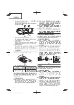 Preview for 34 page of Hitachi CV 350V Safety And Instruction Manual