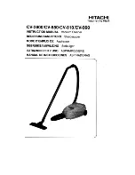 Hitachi CV-850 User Manual preview