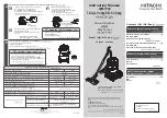 Preview for 1 page of Hitachi CV-995HC Instruction Manua