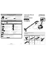 Hitachi CV-BM16 Instruction Manual preview