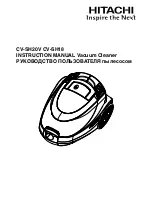 Предварительный просмотр 1 страницы Hitachi CV-SH20V Instruction Manual