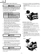 Предварительный просмотр 18 страницы Hitachi CW 40 Instruction Manual