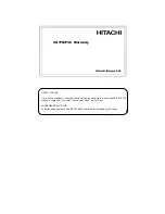 Предварительный просмотр 21 страницы Hitachi CX77MP3C Instruction Manual