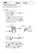 Hitachi D 10VC Manual preview