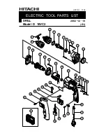 Предварительный просмотр 23 страницы Hitachi D 10VC2 Technical Data And Service Manual