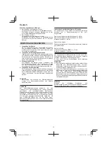 Предварительный просмотр 10 страницы Hitachi D 10VF Handling Instructions Manual