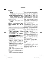 Предварительный просмотр 12 страницы Hitachi D 10VF Handling Instructions Manual