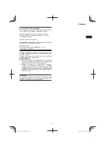 Предварительный просмотр 15 страницы Hitachi D 10VF Handling Instructions Manual