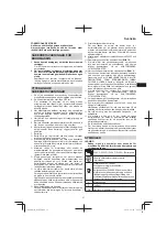 Предварительный просмотр 37 страницы Hitachi D 10VF Handling Instructions Manual