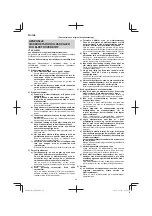 Предварительный просмотр 44 страницы Hitachi D 10VF Handling Instructions Manual