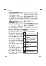 Предварительный просмотр 100 страницы Hitachi D 10VF Handling Instructions Manual