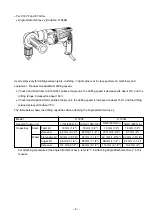 Предварительный просмотр 8 страницы Hitachi D 10VF Technical Data And Service Manual