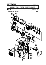 Предварительный просмотр 38 страницы Hitachi D 10VF Technical Data And Service Manual